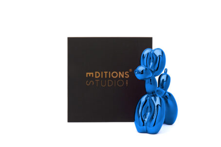 Jeff Koons (After) - Balloon Dog (L) Editions Studio Art - Blauw 3