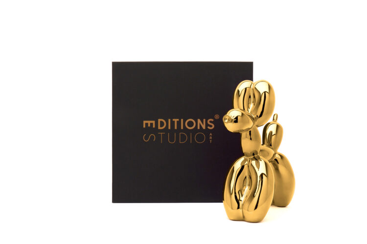 Jeff Koons (After) – Balloon Dog (L) Editions Studio Art – Goud