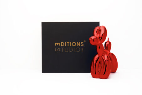 Jeff Koons (After) - Balloon Dog (XXL) Editions Studio Art - Rood 3